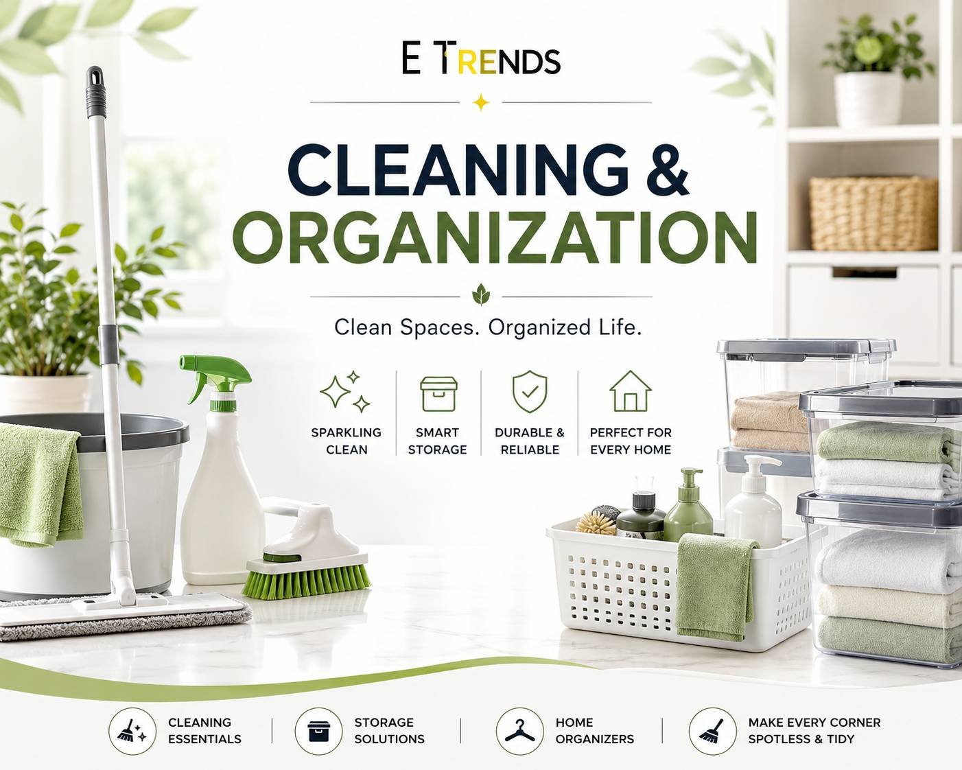 Cleaning and organization